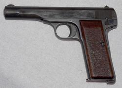 Belgisk Browning M1910/22 (WaA-stempler)