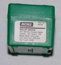 RCBS / 357-180-SIL Double Cavity