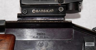 Finsk TIKKA 12/70 & .222 Rem.