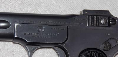Belgisk FN Browning pistol Mod.1900