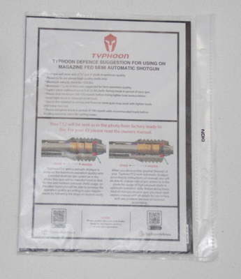 Typhoon F12 Defence G2 Neosport 12/76 - 56cm. Black