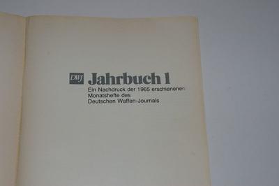 DWJ - Jahrbuch - Bog nr. 1